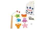 Brädspel - Small Foot - Wooden Fishing Rod Travel Game - 11366