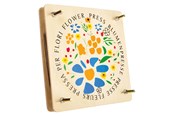 Kreativa spel - Small Foot - Wooden Flower Press 18x18cm - 8172