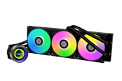 CPU-fläktar - Lian Li Galahad II Trinity 360mm Black - ARGB - CPU Vattenkylare - Max 36 dBA - GA2T36B