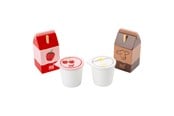 Träleksaker - Small Foot - Wooden Play Food Dairy 4dlg. - 11440