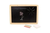 Kreativa spel - Small Foot - Wooden Chalkboard with Colored Crayon - 3497