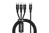 USB-kabel - Baseus Rapid 3-in-1 USB cable - CAMLT-SC01