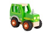 Leksaksbil - Small Foot - Wooden Tractor Green - 11078