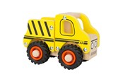 Leksaksbil - Small Foot - Wooden Work Vehicle Construction Site - 11096