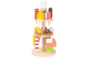 Rollek - Small Foot - Wooden Luigi Ice Cream Stand 16 pcs. - 11488