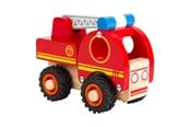 Leksaksbil - Small Foot - Wooden Fire Truck with Ladder - 11075