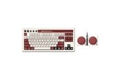 Tangentbord - 8BitDo Retro Mechanical Keyboard - Fami Edition - Engelska (UK) - Brun - RET00377