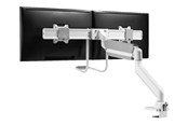 Monitorfäste - Neomounts DS75-450WH2 mounting kit - full-motion - for 2 LCD displays - white - DS75-450WH2