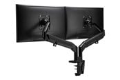 Monitorfäste - Neomounts DS70-810BL2 mounting kit - full-motion adjustable dual arm - for 2 LCD displays - black - DS70-810BL2