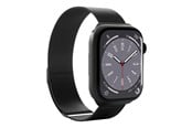 Kabel sleeve - Puro PURO MILANESE Ersättningsarmband för Apple Watch - PUMILAW44BLK
