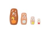 Träleksaker - Small Foot - Wooden Matryoshka Doll Bear Family - 10621