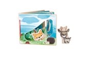 Babyleksaker - Small Foot - Wooden Picture Book Forest with 2 Pla - 11234