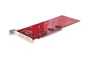 Hårddisk, tillbehör - StarTech.com Quad M.2 PCIe Adapter Card x16 Quad NVMe or AHCI M.2 SSD to PCI Express 4.0 Up to 7.8GBps - QUAD-M2-PCIE-CARD-B