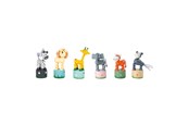 Träleksaker - Small Foot - Wooden Print Figure Wild Animals Set - 7924