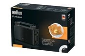 Brödrost & Toaster - Braun Brödrost & Toaster PurEase HT3110BK - toaster - black - HT3110BK