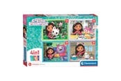 Pusselspel - Gabby's Dollhouse 4-i-1 Pussel Golv - 21524