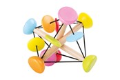 Babyleksaker - Small Foot - Wooden Bars with Elastic Motor Skills - 4775