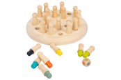Brädspel - Small Foot - Wooden Color Memo Game - 11962