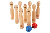 Utomhuslek - Small Foot - Wooden Bowling Game 11 pcs. - 1052
