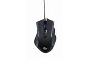 Mus - Gembird Ragnar RX300 - Gamingmus - Optic - 8 knappar - Svart med RGB ljus - MUSG-RAGNAR-RX300