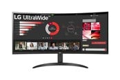 Skärm - 34" LG UltraWide 34WR50QC-B - 3440x1440 (UWQHD) - 100Hz - VA - 34WR50QC-B