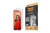 Mobiltelefontillbehör-Skyddsfilm - PanzerGlass Screen Protector iPhone 15 Pro | Ultra-Wide Fit w. EasyAligner - PANZER2810