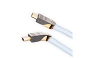 Displaykabel - Supra HDMI  2.1 - 3m - Blå - 8K - Kabel med avtagbart kontakthus - 1001100609