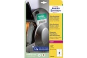 Papper, Fotopapper & Etiketter - Avery Ultrabeständiga utomhusetiketter, 99,1 x 67,7 mm, 80 Etiketter, Vit - L7914-10