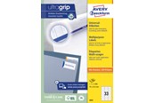 Papper, Fotopapper & Etiketter - Avery Universaletiketter, 70 x 25,4 mm, 3.300 Etiketter, Vit - 3421
