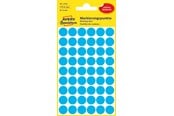 Papper, Fotopapper & Etiketter - Avery Punktklistermärken, Ø 12 mm, 270 Etiketter, Blå - 3142