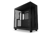 Chassi - NZXT H6 Flow Compact Dual Chamber - Matte Black - Chassi - Miditower - Svart - CC-H61FB-01