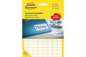 Papper, Fotopapper & Etiketter - Avery Universaletiketter, 13 x 8 mm, 3.712 Etiketter, Vit - 3306