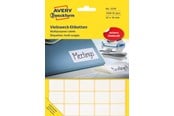 Papper, Fotopapper & Etiketter - Avery Universaletiketter, 22 x 18 mm, 1.200 Etiketter, Vit - 3318
