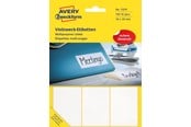 Papper, Fotopapper & Etiketter - Avery Universaletiketter, 76 x 39 mm, 192 Etiketter, Vit - 3329