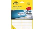 Papper, Fotopapper & Etiketter - Avery Universaletiketter, 62 x 19 mm, 392 Etiketter, Vit - 3340