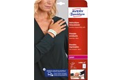 Papper, Fotopapper & Etiketter - Avery Utskrivbara armband, 265 x 18 mm, 100 Delar, Vit - L4000-10