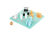 Brädspel - Small Foot - Ludo Game Animals Wood - 11462