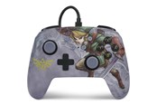 Spel Tillbehör - PowerA förbättrad trådbunden handkontroll för Nintendo Switch – Valiant Link - Wired Controller - Nintendo Switch - NSGP0096-01