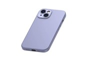 Mobile - Covers & Cases - Baseus Liquid Silica Gel Case for iPhone 14 Plus (lavender)+ tempered glass + cleaning kit - ARYT020205