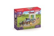 Schleich - Schleich Hästbox med sto och föl - 42611