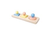Babyleksaker - Hape Montessori pussel med flera former - 87-0072