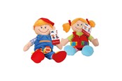 Plush - Small Foot - Rag dolls Chiara & Massimo - 5576