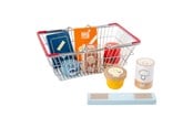 Rollek - Small Foot - Wooden Play Food in Shopping Basket - 11443
