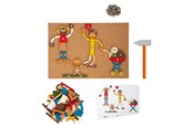 Kreativa spel - Small Foot - Hammer Tap Home and Family - 12359