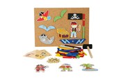 Kreativa spel - Small Foot - Hammer Tap Pirate - 10226