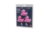 Vattenlek - Thumbs Up! LED Bath Ducks "Duck Lights" (Pack of 3) - 1001800