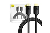Displaykabel - Baseus High Definition Series HDMI 2.1 cable 8K 60Hz 3D HDR 48Gbps 2m (black) - CAKGQ-K01