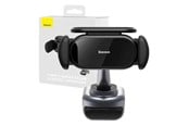 Biltillbehör - Baseus Solar electric car mount  T-Space (black) - C40351300111-00