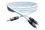 Ljudkabel - Supra Biline MP-RCA Audiocable 3.5 mm jack - RCA Ice Blue 2 m - 1001900750