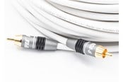Ljudkabel - Supra Sublink - RCA subwooferkabel - 8m - Vit - 1001907706